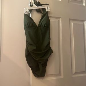 NEVER WORN- Cupshe, olive one piece with padding